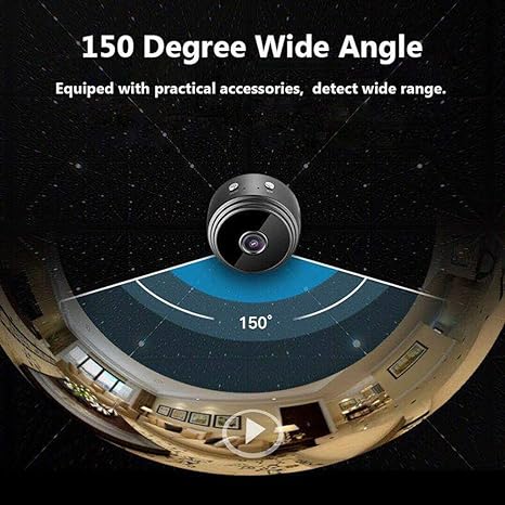 A9 Mini Smart WiFi Security Camera – 1080P HD